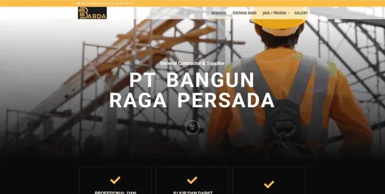 jasa pembuatan website portfolio