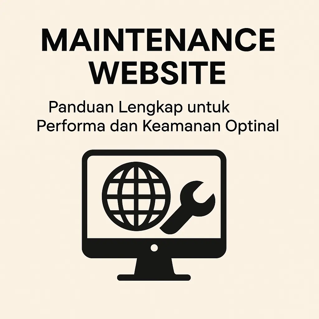 Maintenance Website: Panduan Lengkap untuk Performa dan Keamanan Optimal