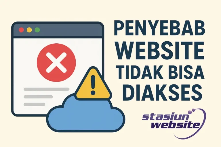 Penyebab Website Tidak Bisa Diakses